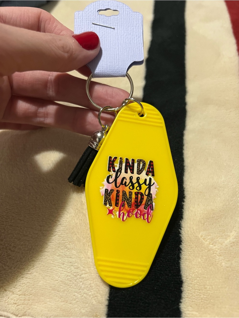 Kinda Classy Kinda Hood Keychain ✨